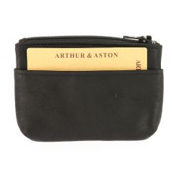 Porte-Monnaie Louis en Cuir Vachette Gras - Arthur & Aston