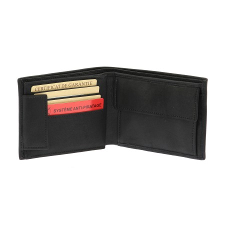 Portefeuille Italien Louis en Cuir Vachette Gras - Arthur & Aston