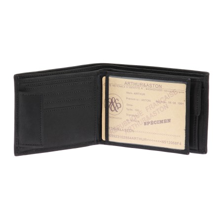 Portefeuille Italien Louis en Cuir Vachette Gras - Arthur & Aston