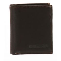 Porte-Monnaie et Cartes Louis en Cuir Vachette Gras - Arthur & Aston