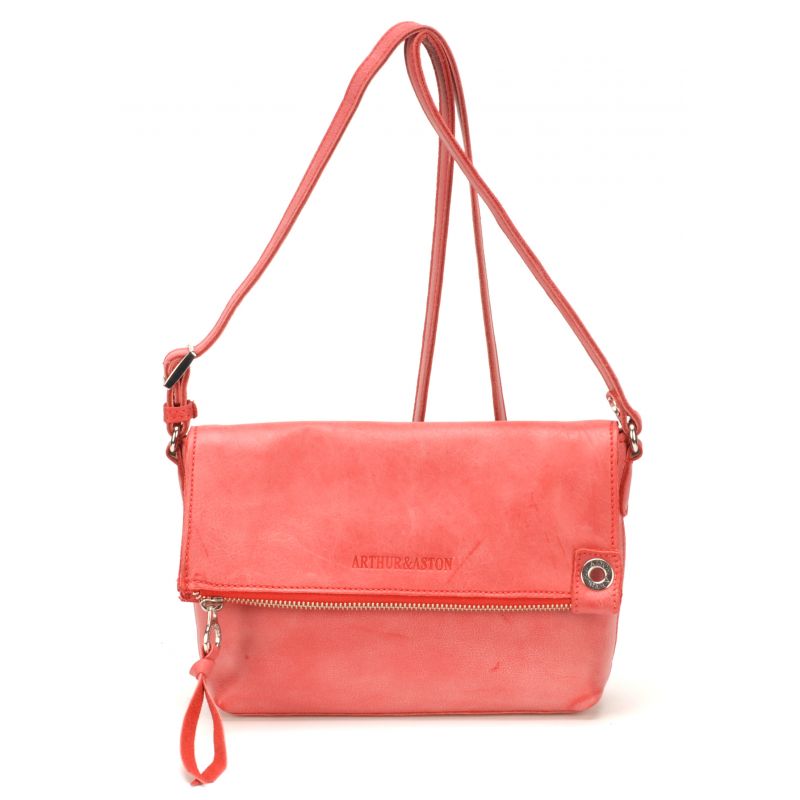 Sac Bandoulière à Rabat Ashley en Cuir Vachette - Arthur & Aston