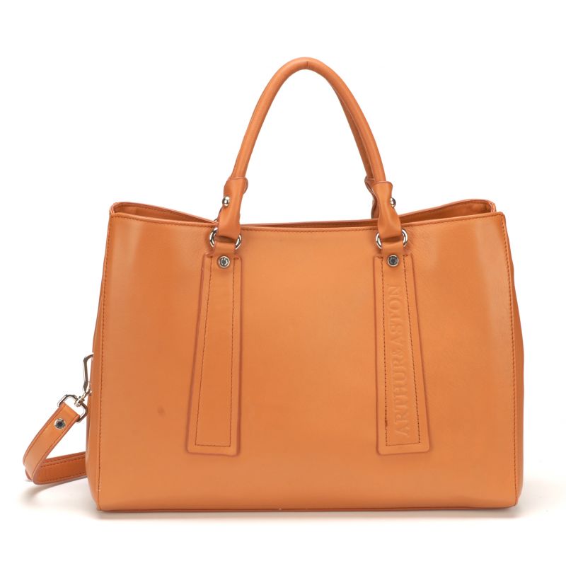 Sac à Main Grand Modèle Délia en Cuir Vachette - Arthur & Aston Sac à Main Grand Modèle Délia en Cuir Vachette - Arthur & Aston