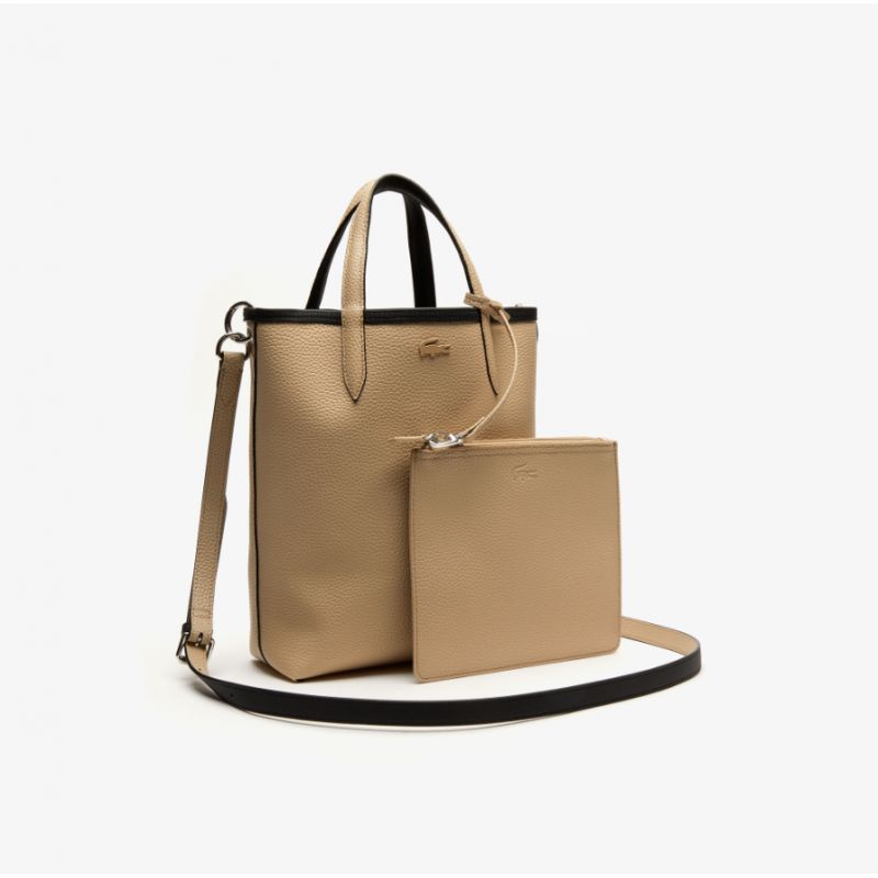 Petit Sac Cabas R?�versible Anna en Synth?�tique - Lacoste