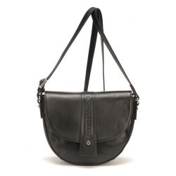 Sac Bandoulière à Rabat Délia en Cuir Vachette - Arthur & Aston