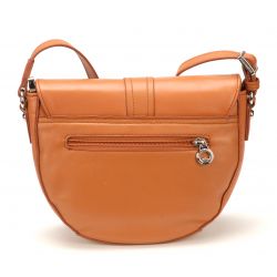 Sac Bandoulière à Rabat Délia en Cuir Vachette - Arthur & Aston