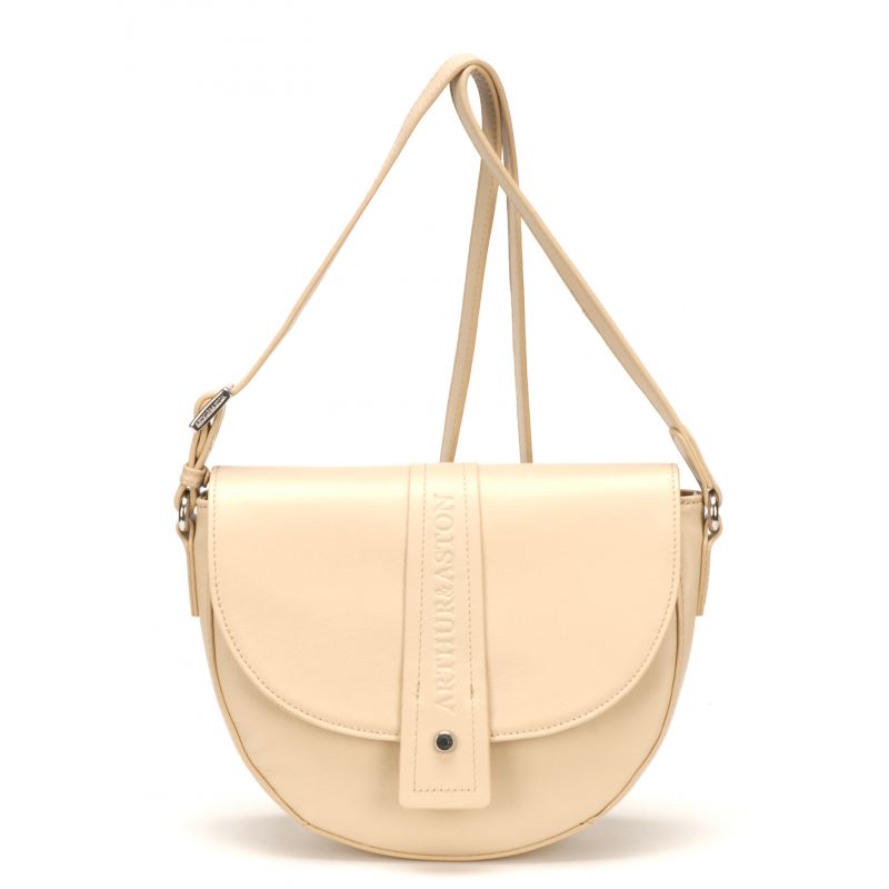 Sac Bandoulière à Rabat Délia en Cuir Vachette - Arthur & Aston