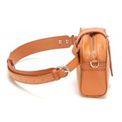 Sac Bandoulière/Pochette Ceinture Délia en Cuir Vachette - Arthur & Aston