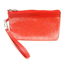 Pochette Zippée Essra en Cuir de Vachette Bicolore - Arthur & Aston