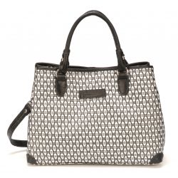 Sac à Main Grand Modèle Tasha en Toile et Cuir de Vachette - Arthur & Aston