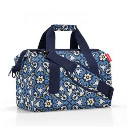 Sac de Voyage Allrounder M Floral 1 en Toile - Reisenthel