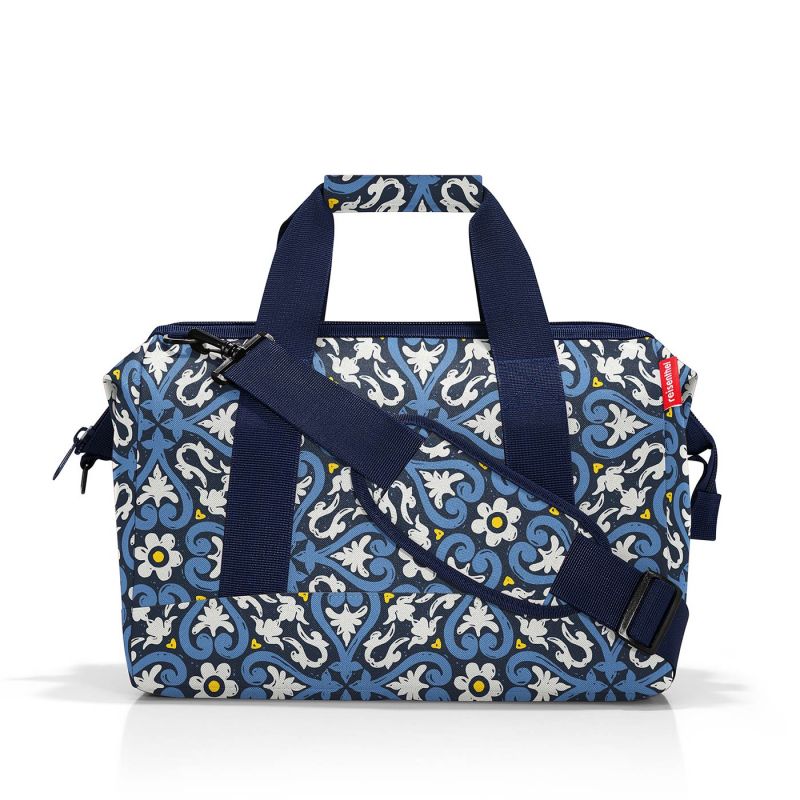 Sac de Voyage Allrounder M Floral 1 en Toile - Reisenthel Sac de Voyage Allrounder M Floral 1 en Toile - Reisenthel