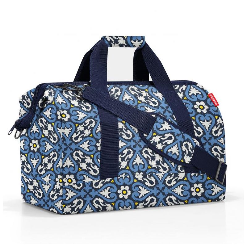 Sac de Voyage Allrounder L Floral 1 en Toile - Reisenthel