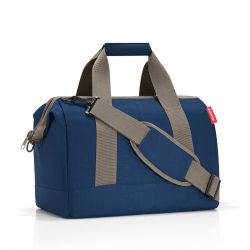 Sac de Voyage Allrounder M Dark Blue en Toile - Reisenthel