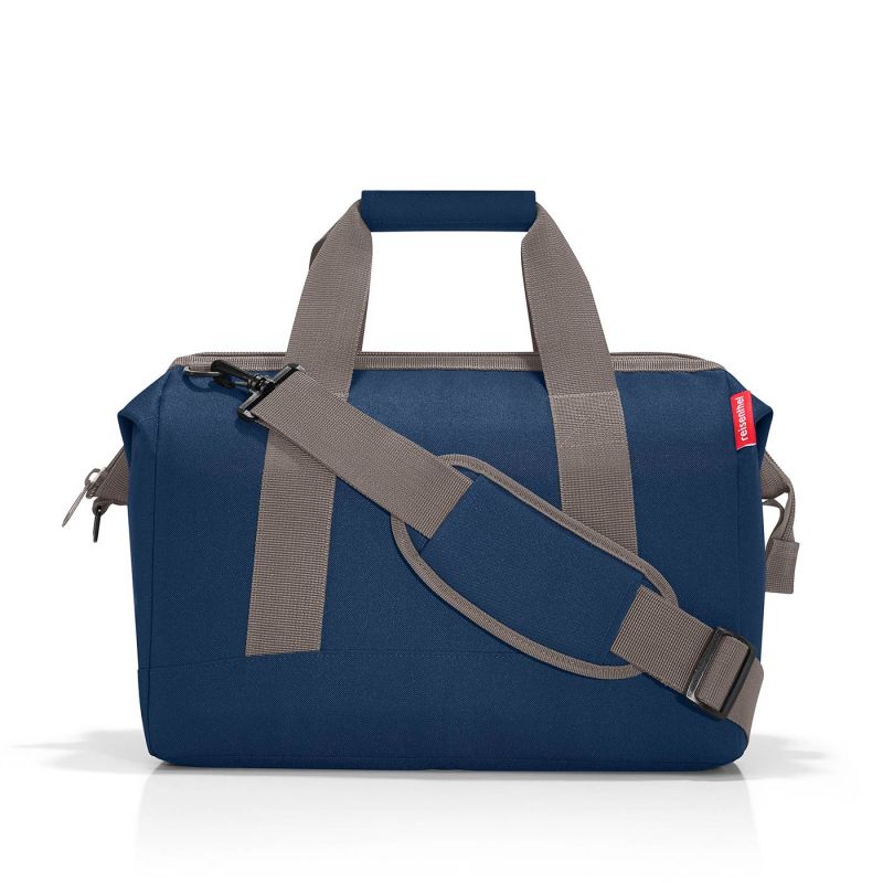 Sac de Voyage Allrounder M Dark Blue en Toile - Reisenthel