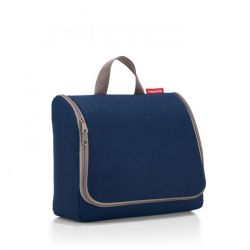 Trousse de Toilette Toiletbag XL Dark Blue en Toile - Reisenthel