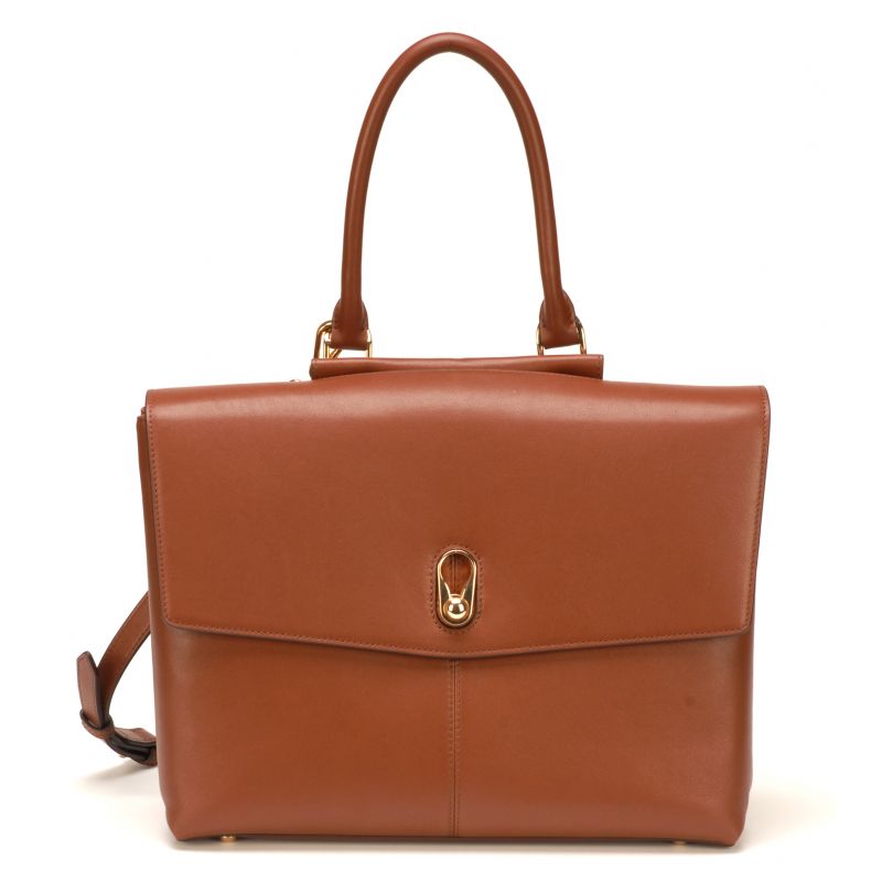 Sac à Main à Rabat Constance en Cuir Vachette - Arthur & Aston