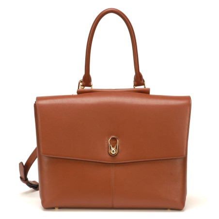Sac à Main à Rabat Constance en Cuir Vachette - Arthur & Aston