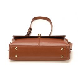 Sac Bandoulière à Rabat Constance en Cuir Vachette - Arthur & Aston