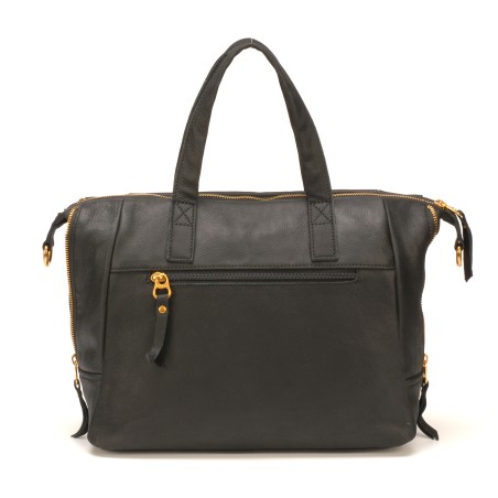 Sac à Main en Cuir de Vachette - Mocca