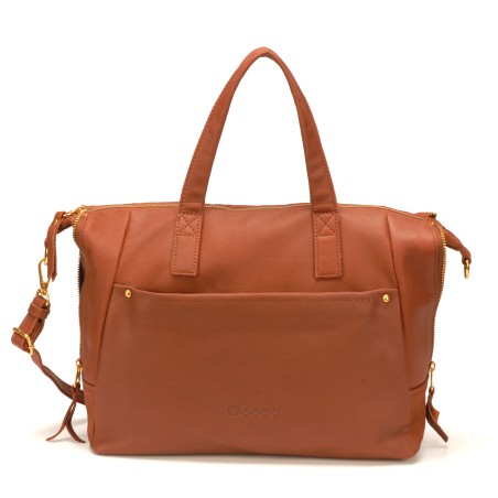 Sac à Main en Cuir de Vachette - Mocca