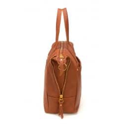 Sac à Main en Cuir de Vachette - Mocca