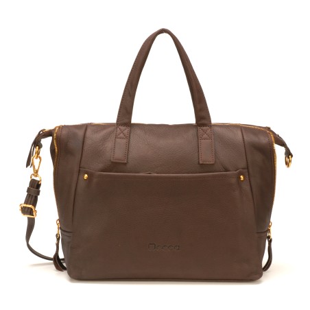 Sac à Main en Cuir de Vachette - Mocca