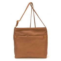 Sac Bandoulière en Cuir de Vachette - Mocca