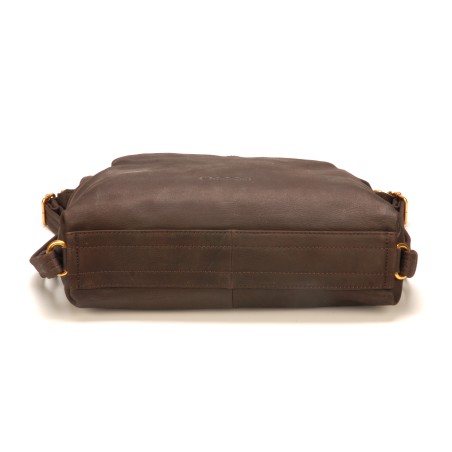 Sac à dos 2-en-1 en Cuir de Vachette - Mocca