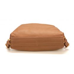 Sac à dos 2-en-1 en Cuir de Vachette - Mocca