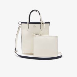 Petit Sac Cabas Réversible Anna en Synthétique - Lacoste
