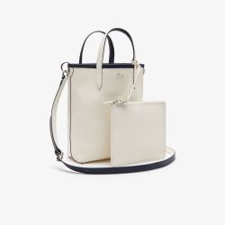 Petit Sac Cabas Réversible Anna en Synthétique - Lacoste