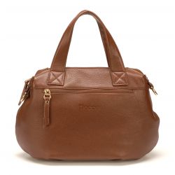 Sac à Main Grand Modèle en Cuir de Vachette - Mocca