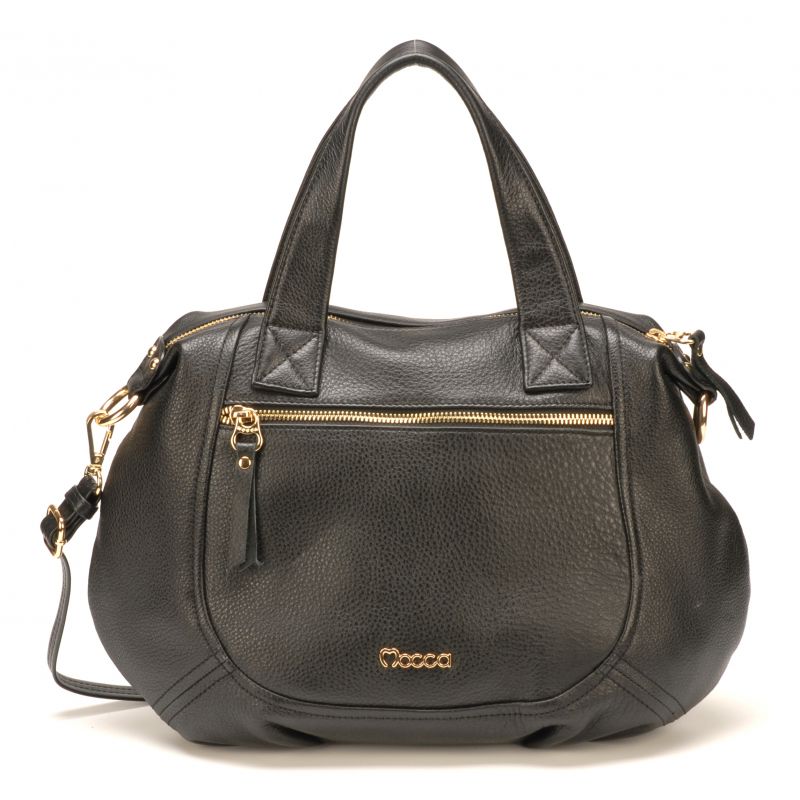 Sac à Main Petit Modèle en Cuir de Vachette - Mocca