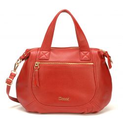 Sac à Main Petit Modèle en Cuir de Vachette - Mocca