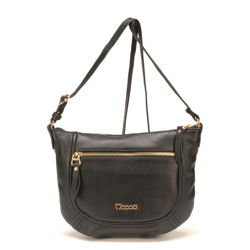 Sac Bandoulière en Cuir de Vachette - Mocca