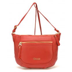 Sac Bandoulière en Cuir de Vachette - Mocca