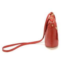 Sac Bandoulière en Cuir de Vachette - Mocca