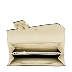 Portefeuille Slim Rabat Adèle en Cuir - Lancel