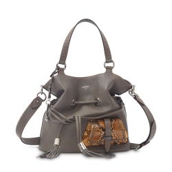 Sac Seau M Premier Flirt en Cuir Finition Python - Lancel