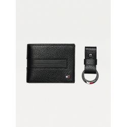 Coffret Downtown Portefeuille + Porte-Clés en Cuir - Tommy Hilfiger