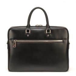 Porte-Documents Bradley en Cuir Noir - Arthur & Aston