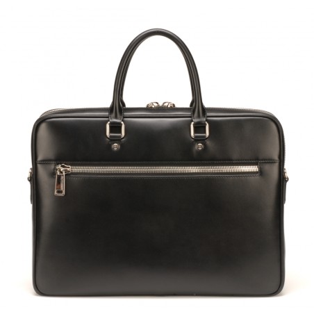 Porte-Documents Bradley en Cuir Noir - Arthur & Aston
