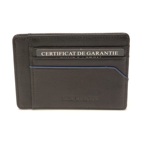 Porte-Cartes Plat Ennis en Cuir - Arthur & Aston