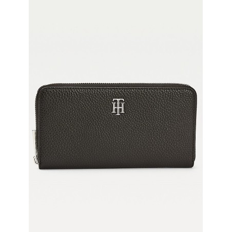 Portefeuille Zippé TH Essence en Synthétique - Tommy Hilfiger