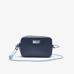 Sac Bandoulière Carré Chantaco en Cuir - Lacoste