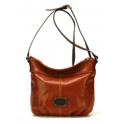 Sac Bandoulière en Cuir de Vachette - Mocca