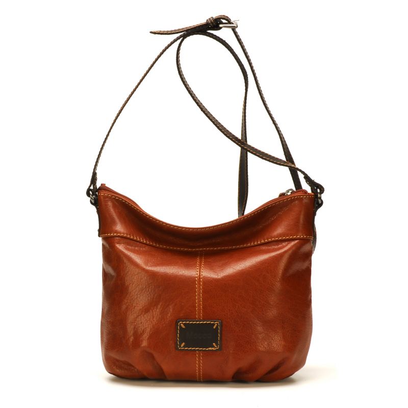 Sac Bandoulière en Cuir de Vachette - Mocca Sac Bandoulière en Cuir de Vachette - Mocca