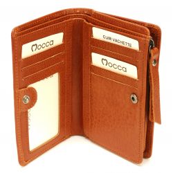 Portefeuille en Cuir - Mocca