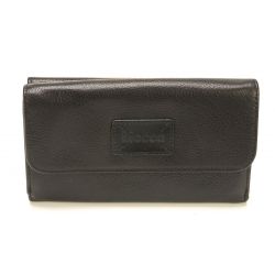 Portefeuille Dos à Dos en Cuir - Mocca