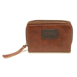 Portefeuille en Cuir de Vachette - Mocca